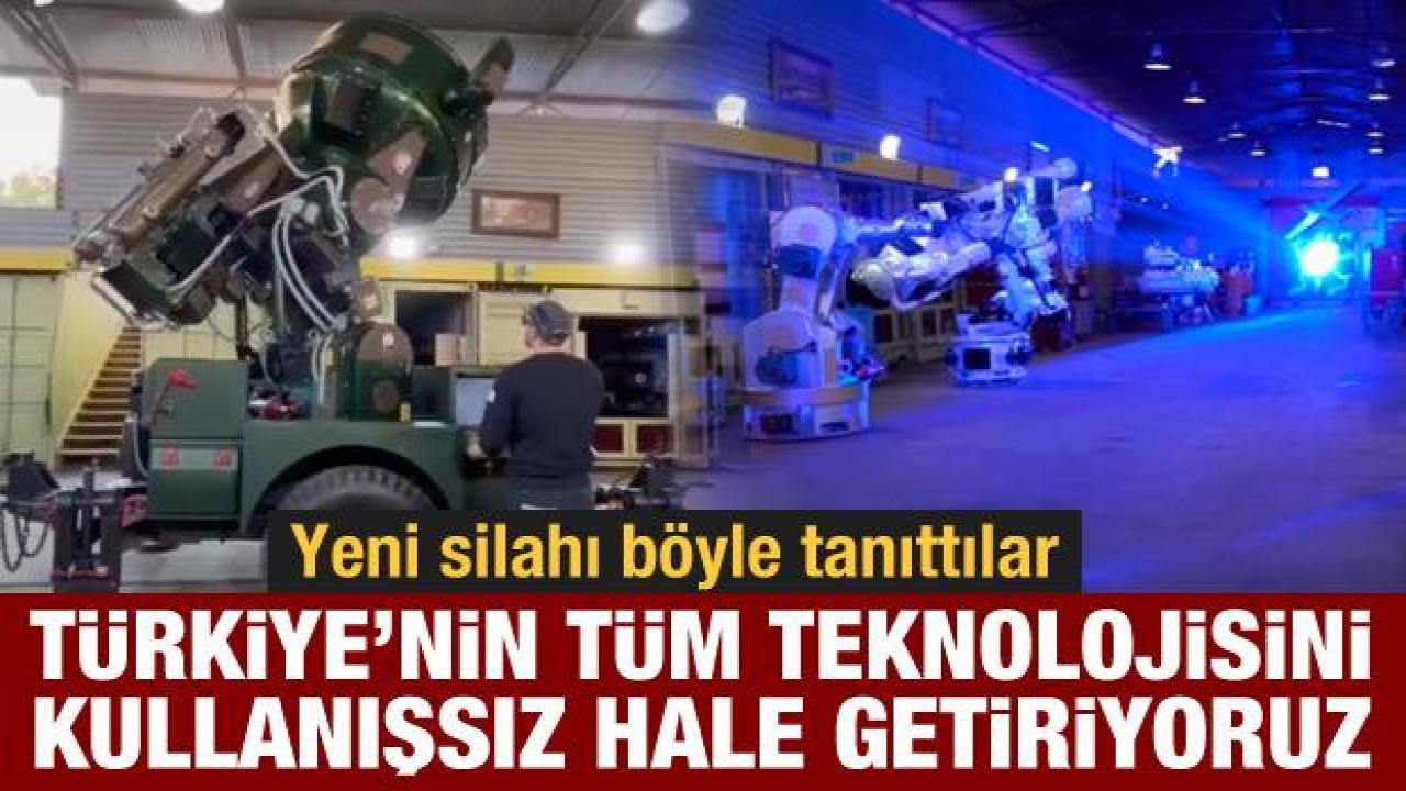 Yeni silahı böyle tanıttılar: Türkiye’nin tüm teknolojisini kullanışsız hale getiriyoruz