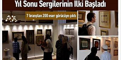 Yıl Sonu Sergilerinin İlki Başladı