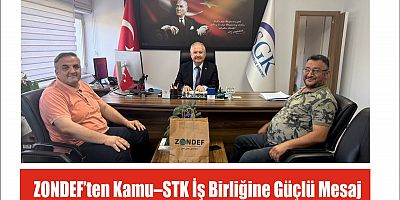  ZONDEF’ten Kamu–STK İş Birliğine Güçlü Mesaj