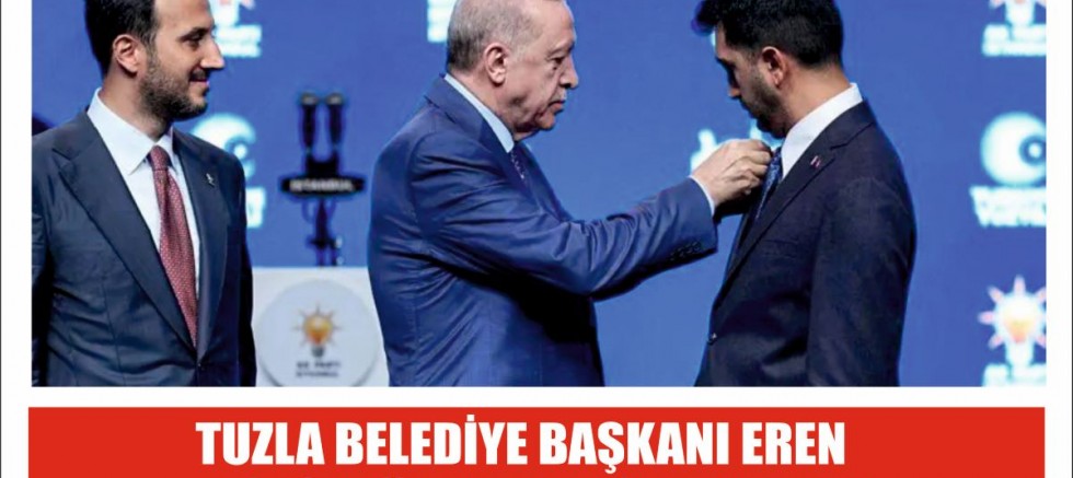 TUZLA BELEDİYE BAŞKANI EREN ALİ BİNGÖL AK PARTİ'YE KATILDI