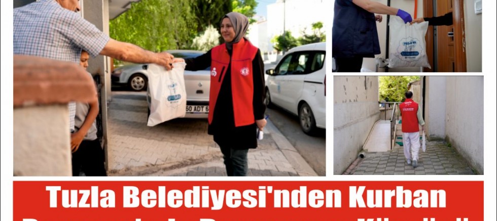 Tuzla Belediyesi’nden Kurban Bayramı’nda dayanışma köprüsü